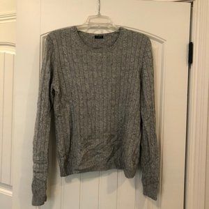 J Crew Cable Knit Sweater